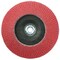 Weiler 7" Tiger Ceramic Abrasive Flap Disc, Conical (TY29), 36C, 5/8"-11 UNC 50112 - alternate 2